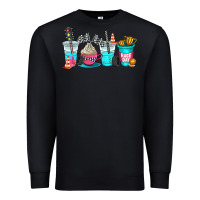 Black race day coffe cup Premium Sweatshirt - AdoDesignShop