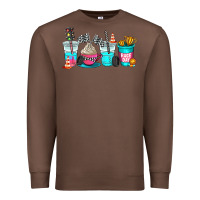 Chestnut race day coffe cup Premium Sweatshirt - AdoDesignShop