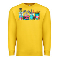 Lemon race day coffe cup Premium Sweatshirt - AdoDesignShop
