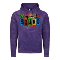 Cloud Purple autism support squad Vintage Hoodie - OliviaCreatesArt