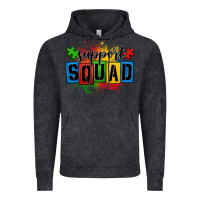 Vintage Black autism support squad Vintage Hoodie - OliviaCreatesArt
