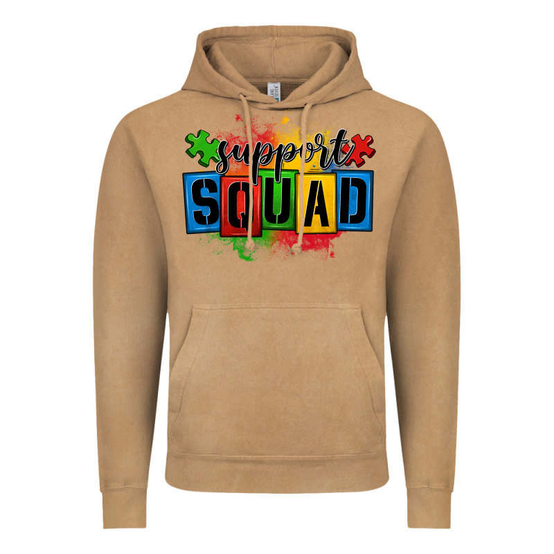 Autism Support Squad Vintage Hoodie by OliviaCreatesArt | Teevron