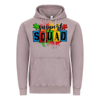Vintage Zinc autism support squad Vintage Hoodie - OliviaCreatesArt