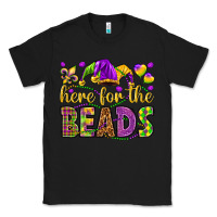Black Here for the beads Classic Tee - HowdyJamesFarm