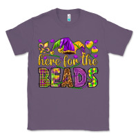 Lavender Here for the beads Classic Tee - HowdyJamesFarm