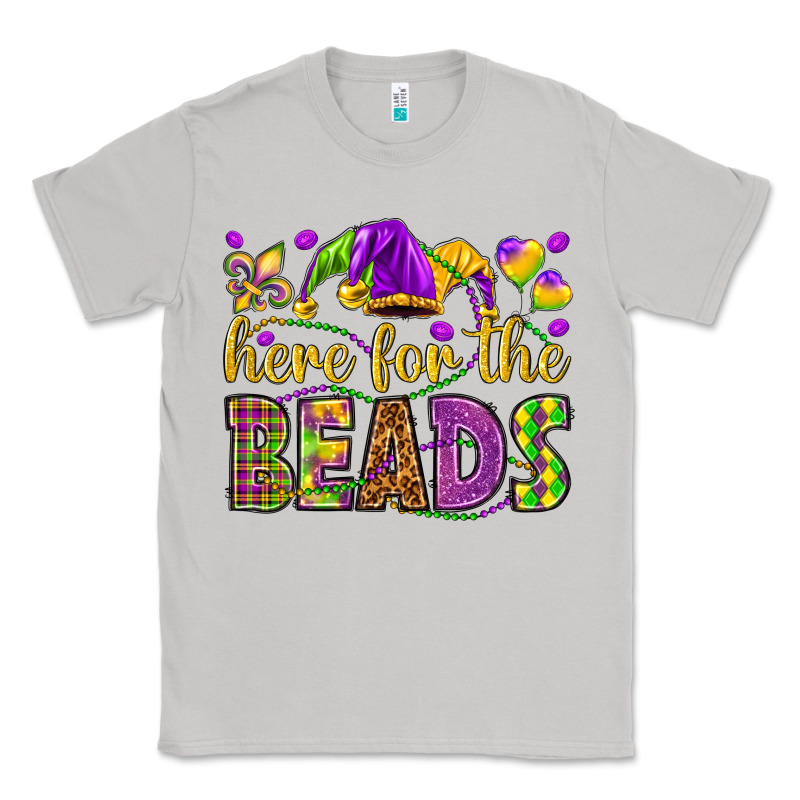 Here For The Beads Classic Tee by HowdyJamesFarm | Teevron