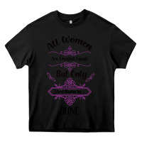 Black all women are created equal but only the smartest are born in july bla Heavy Core Tee - Bettercallsaul