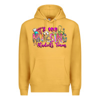 Mustard 100 Nursing Students Teams Premium Hoodie - CowhideDigitalArt