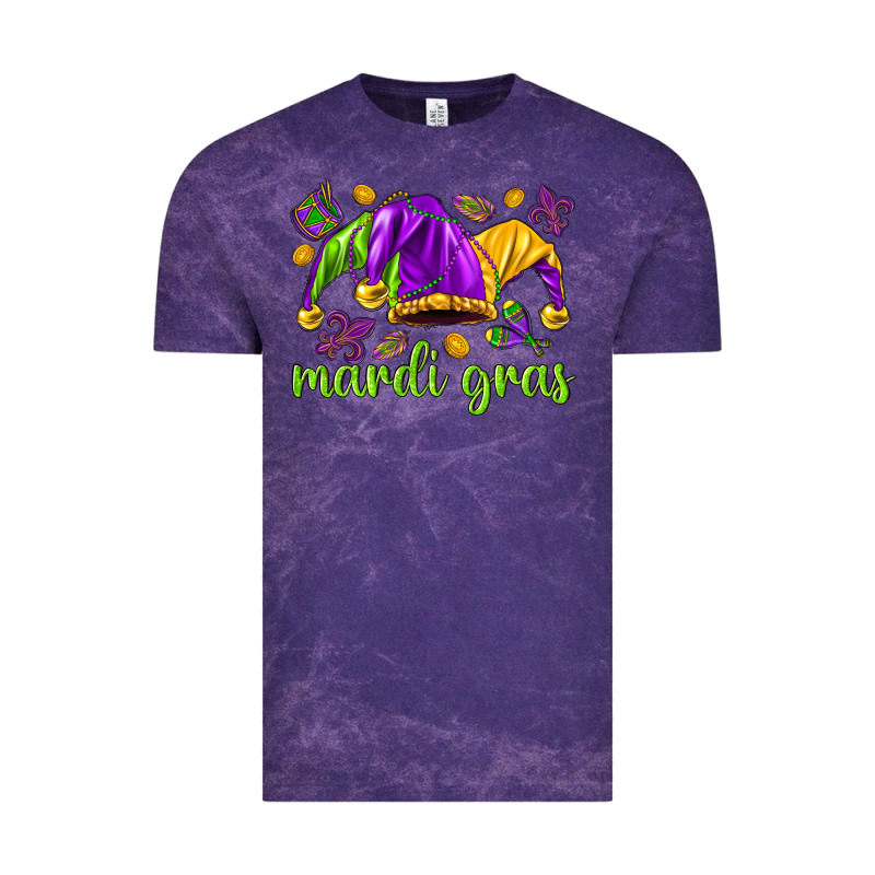 Mardi Gras With Jester Hat Vintage Tee by HowdyJamesFarm | Teevron