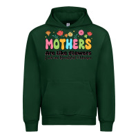 Forest Green mothers are like flowers Urban Hoodie - JahusDesignShop