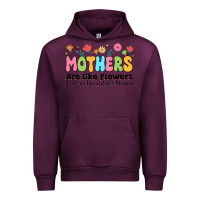 Mauve Wine mothers are like flowers Urban Hoodie - JahusDesignShop