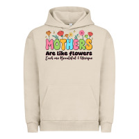 Pigment French Oak mothers are like flowers Urban Hoodie - JahusDesignShop