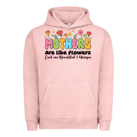 Pigment Salmon mothers are like flowers Urban Hoodie - JahusDesignShop