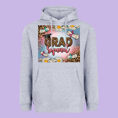 Grad Squad Heavyweight Hoodie Designed By Adodesignshop