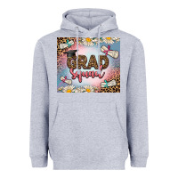 Heather Grey grad squad Heavyweight Hoodie - AdoDesignShop