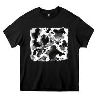 Black cowhide 5 Heavy Core Tee - RanaPortraitStore