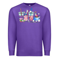 Purple dentist coffee cups Premium Sweatshirt - AdoDesignShop