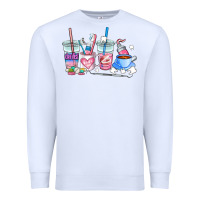 White dentist coffee cups Premium Sweatshirt - AdoDesignShop