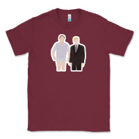 Burgundy diane keaton 92577986 Classic Tee - longCreatives