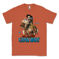 Copper Little Cowboy Midilli Horse kid boy Classic Tee - HowdyJamesFarm