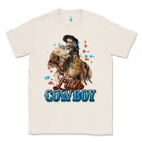 Natural Little Cowboy Midilli Horse kid boy Classic Tee - HowdyJamesFarm