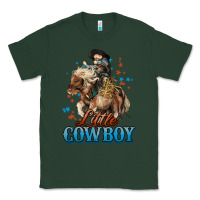 Sports Green Little Cowboy Midilli Horse kid boy Classic Tee - HowdyJamesFarm
