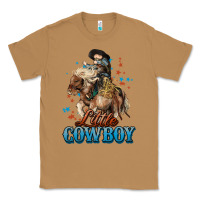 Toasted Coconut Little Cowboy Midilli Horse kid boy Classic Tee - HowdyJamesFarm