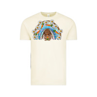 Vintage Arctic Easter Bunny with carrot rainbow Easter Day Vintage Tee - HowdyJamesFarm