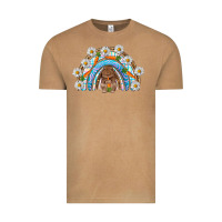 Vintage Camel Easter Bunny with carrot rainbow Easter Day Vintage Tee - HowdyJamesFarm