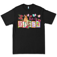Black He is risen Premium Tee - NancyCooperArtShop