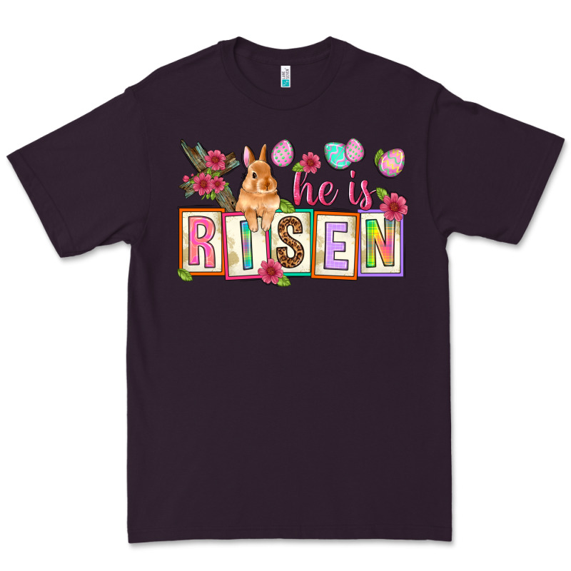 He Is Risen Premium Tee by NancyCooperArtShop | Teevron