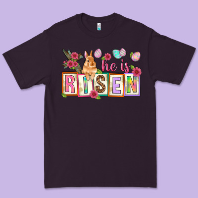He Is Risen Premium Tee Designed By Nancycooperartshop