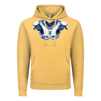 Vintage Mustard practice jersey fa element 1 Vintage Hoodie - FaDigitalArtStudio