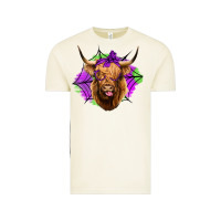 Vintage Arctic halloween highland cow Vintage Tee - Jasminsmagicworld