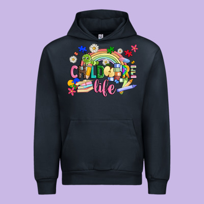 Childcare Life Urban Hoodie Designed By Jahusdesignshop