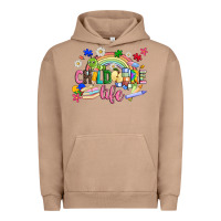 Pigment Burro childcare life Urban Hoodie - JahusDesignShop