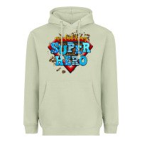 Matcha my dad is my super hero Heavyweight Hoodie - AdoDesignShop