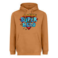 Meerkat my dad is my super hero Heavyweight Hoodie - AdoDesignShop