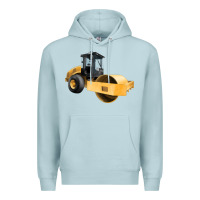 Blue Mist Compactor Illustrations Premium Hoodie - LillyAllenDesigns