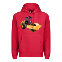 Cardinal Compactor Illustrations Premium Hoodie - LillyAllenDesigns