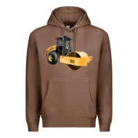 Chestnut Compactor Illustrations Premium Hoodie - LillyAllenDesigns