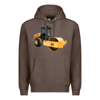 Coffee Compactor Illustrations Premium Hoodie - LillyAllenDesigns