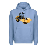 Colony Blue Compactor Illustrations Premium Hoodie - LillyAllenDesigns