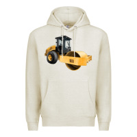 Oatmeal Heather Compactor Illustrations Premium Hoodie - LillyAllenDesigns