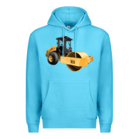 Ocean Blue Compactor Illustrations Premium Hoodie - LillyAllenDesigns