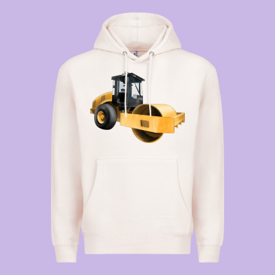 Compactor Illustrations Premium Hoodie Designed By Lillyallendesigns