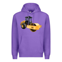 Purple Compactor Illustrations Premium Hoodie - LillyAllenDesigns