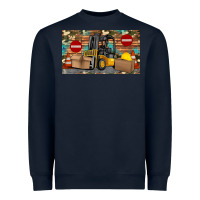 Navy forklift sippy Heavyweight Sweatshirt - Artiststas