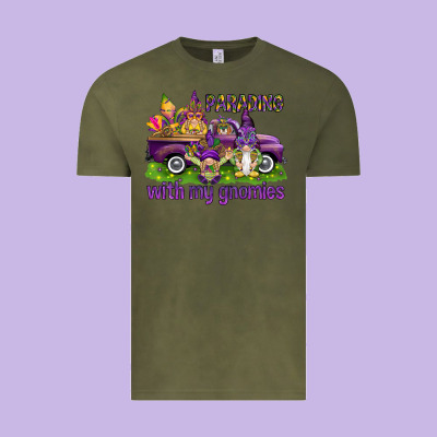 Parading With My Gnomies Vintage Tee Designed By Howdyjamesfarm
