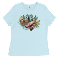 Baby Blue Country mini Ladies Tee - HowdyJamesFarm